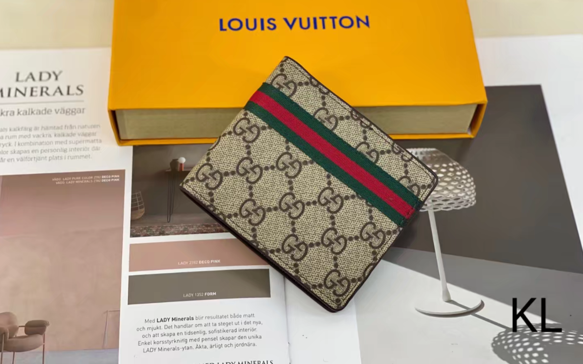 Classic Luxury Leather Slender Wallet