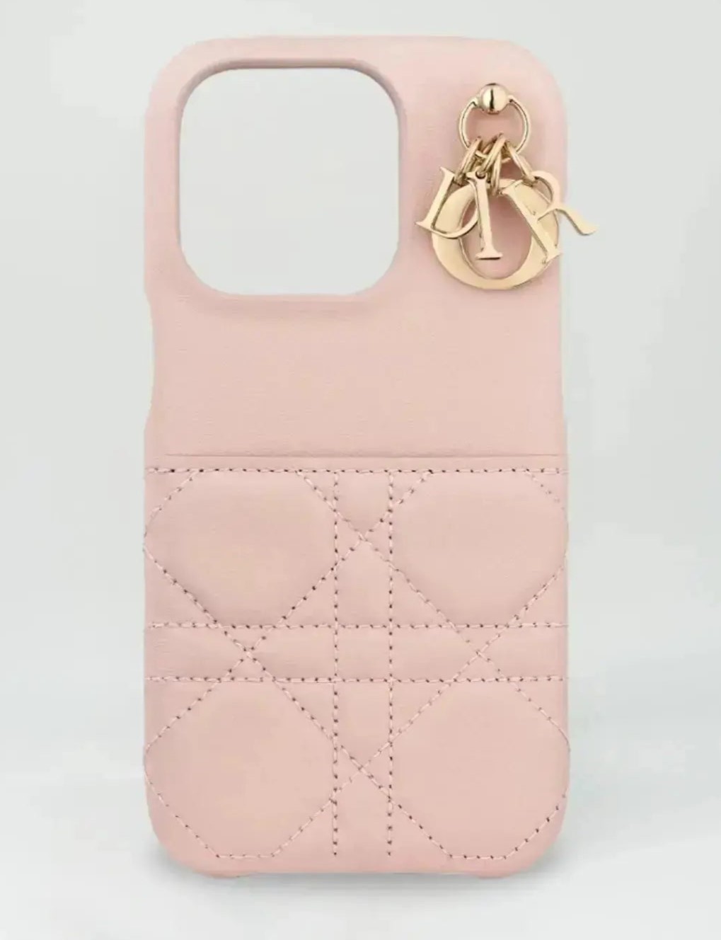 Dior Luxury Leather iPhone Wallet Case