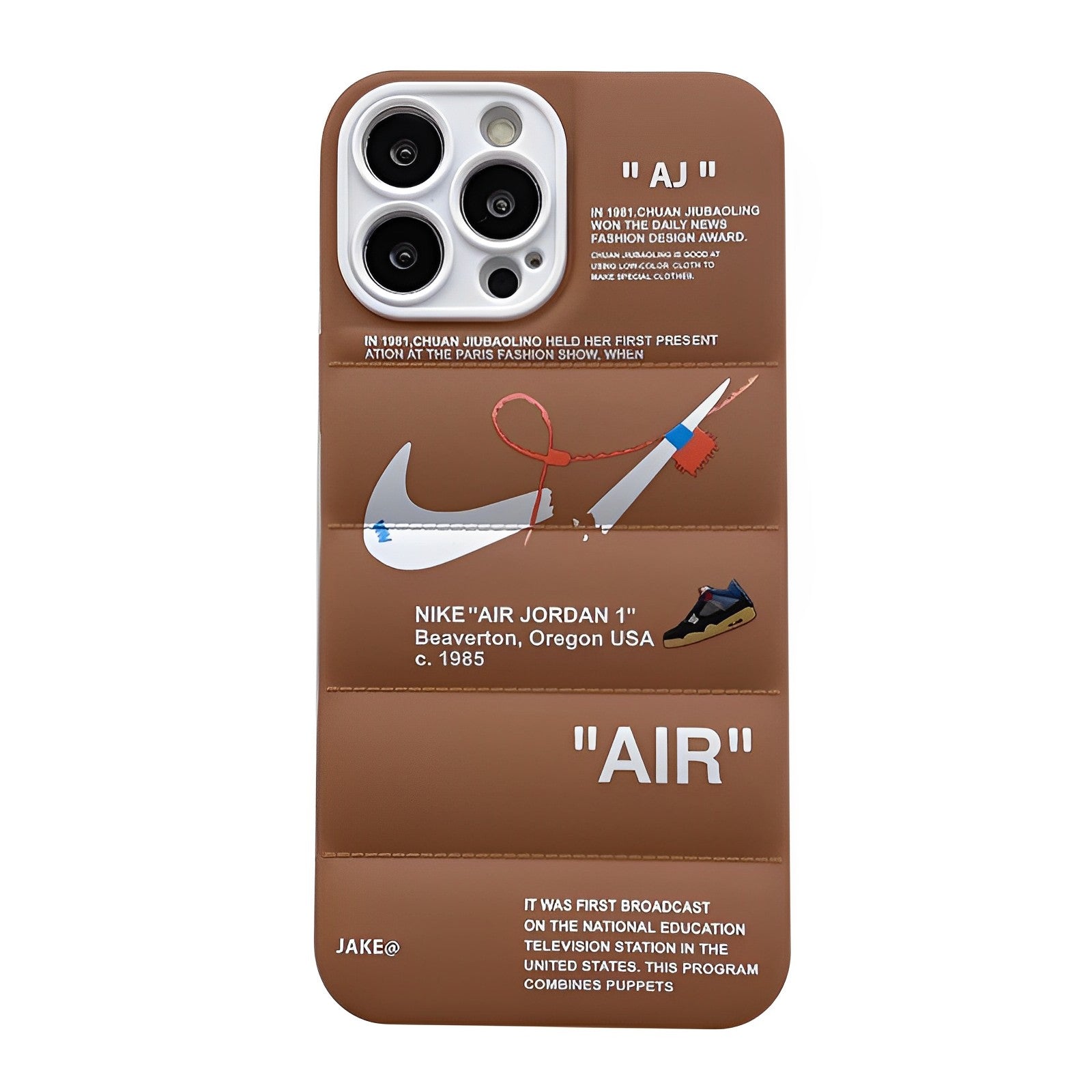 Kaws X N-K  Down Jacket iPhone Case