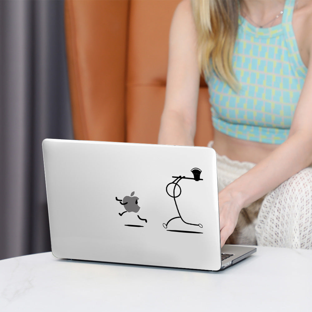 Don't run, Little apple Macbook case-BELKCASE