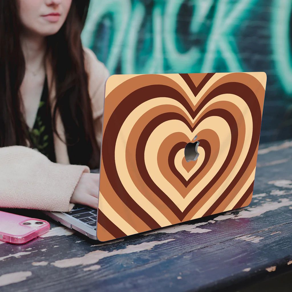 Brown Romance Macbook Case-BELKCASE