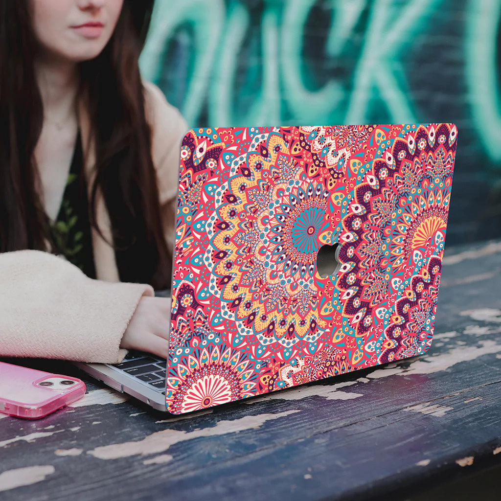 Embroidery Mandala Macbook Case-BELKCASE