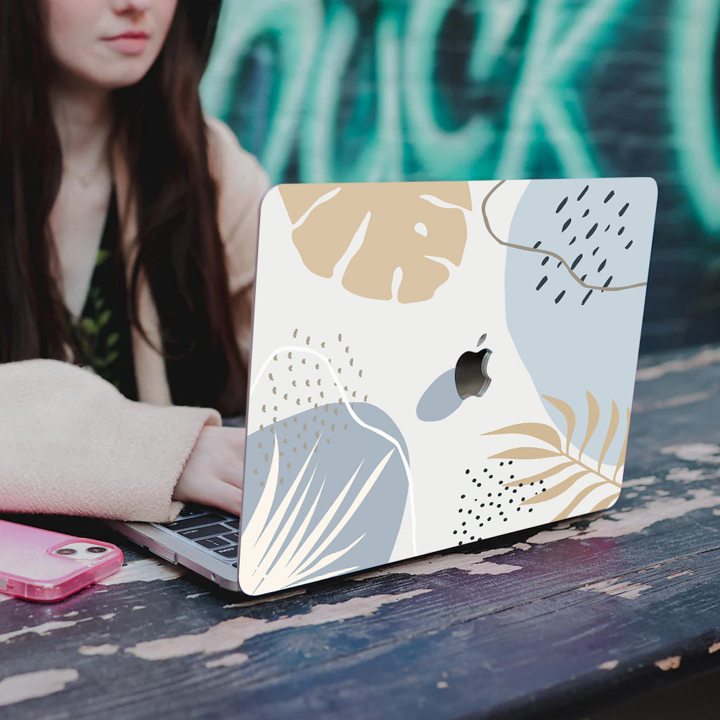 Blue Morandi Macbook Case-BELKCASE