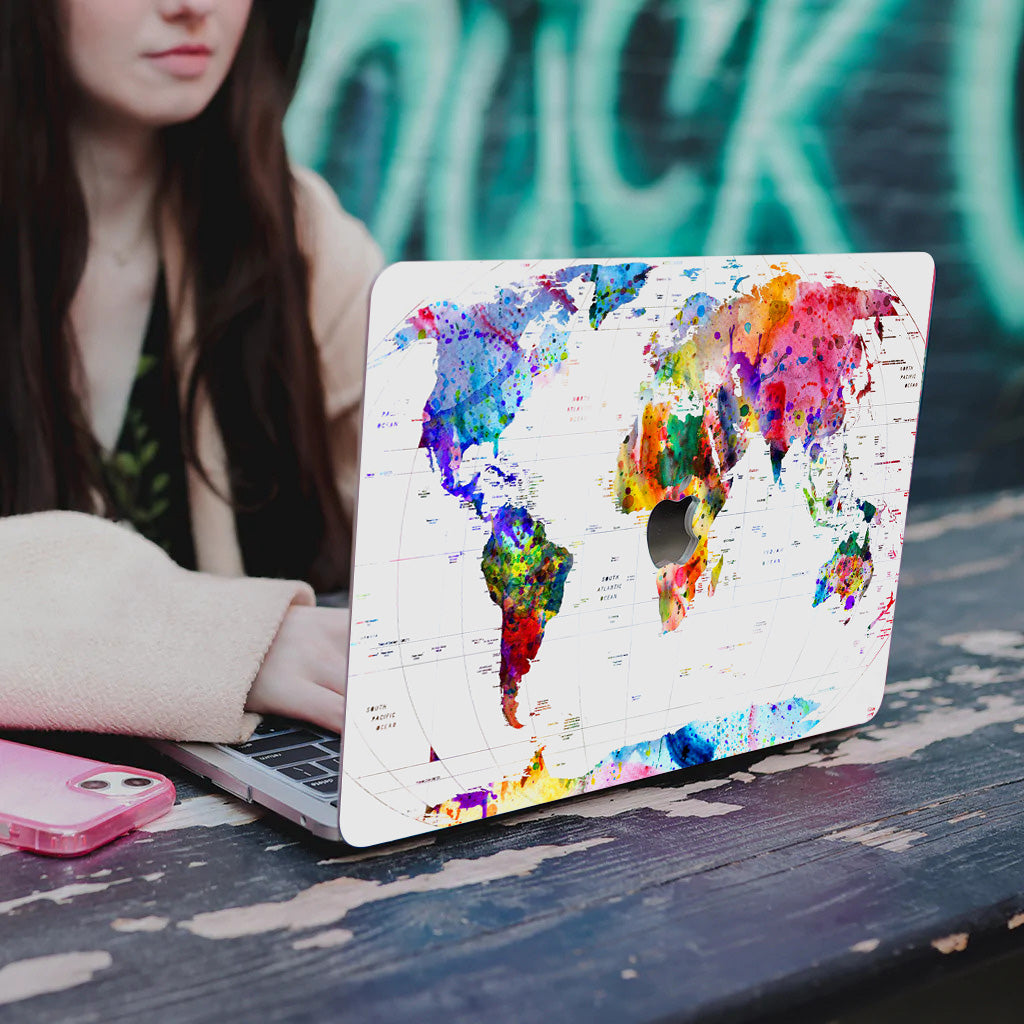 Colourful World Macbook Case-BELKCASE