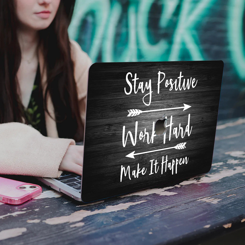 Stay Positive Macbook Case-BELKCASE