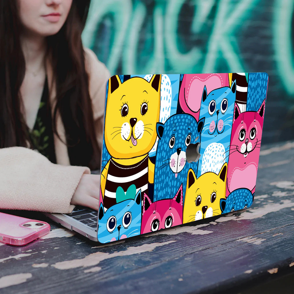 Color Kitten Macbook Case-BELKCASE