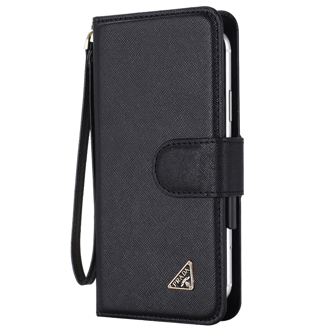 Prada Leather iPhone Wallet Case 
