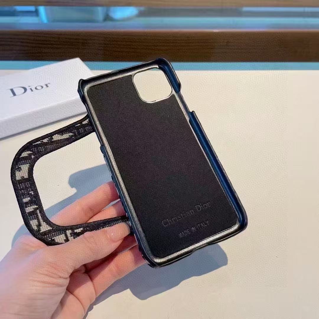 Dior Embroidered iPhone Hand Case
