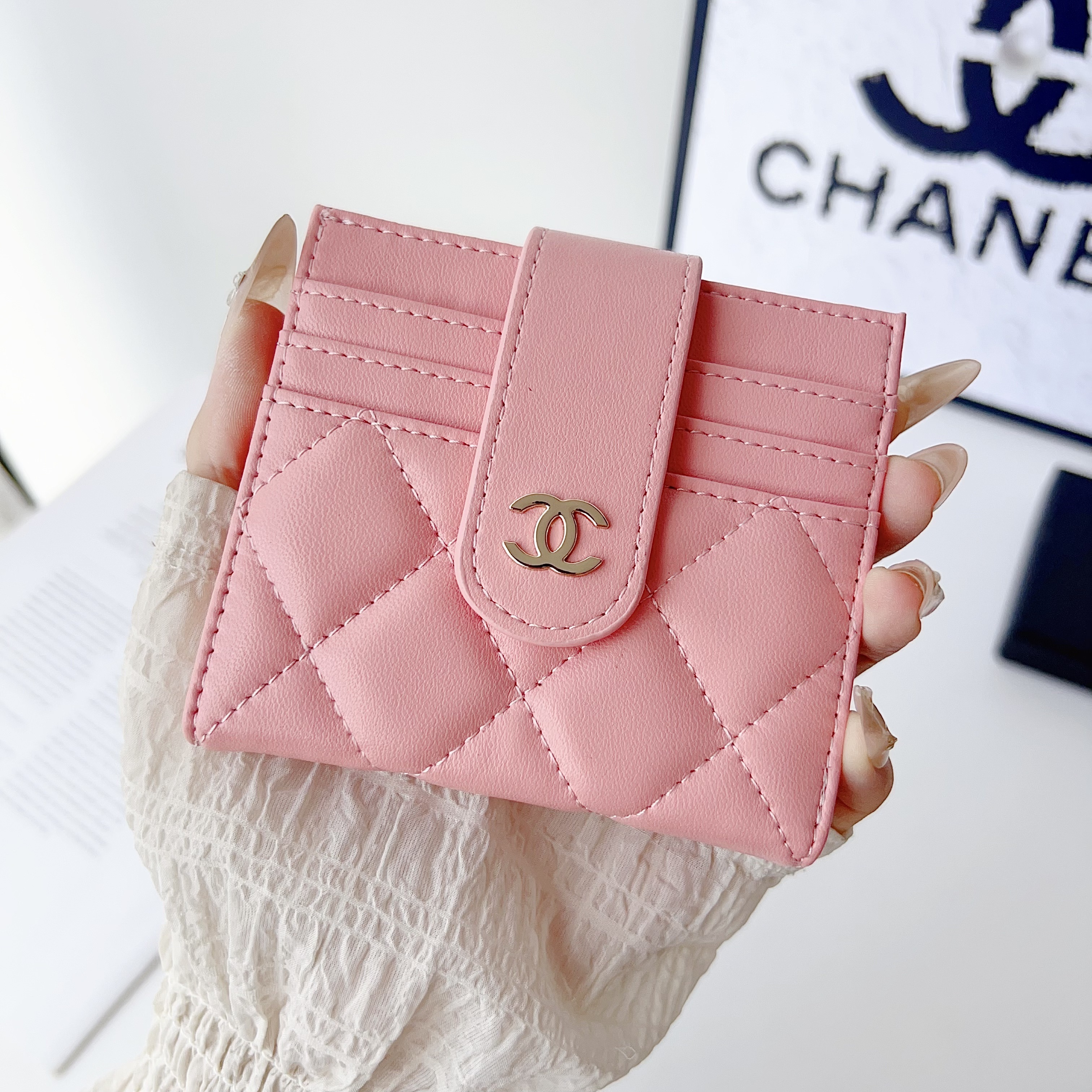 Chanel Classic Luxury Leather Slender Wallet