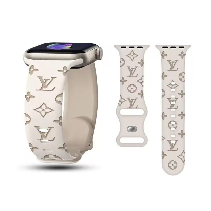 Louis Vuitton Liquid Silicone Apple Watch Band