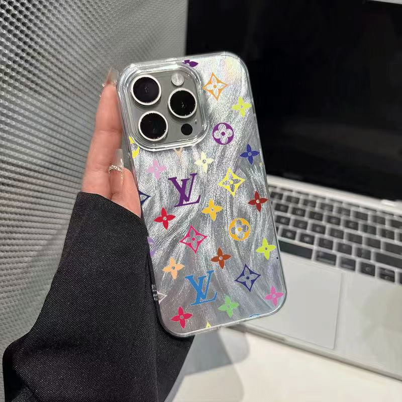 Louis Vuitton Shell Crystal Sequin iPhone Case