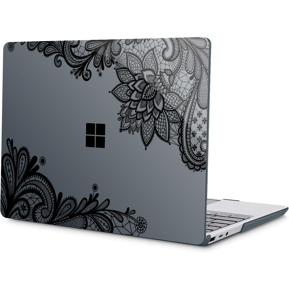 Black Lace Microsoft Surface Laptop Case-BELKCASE
