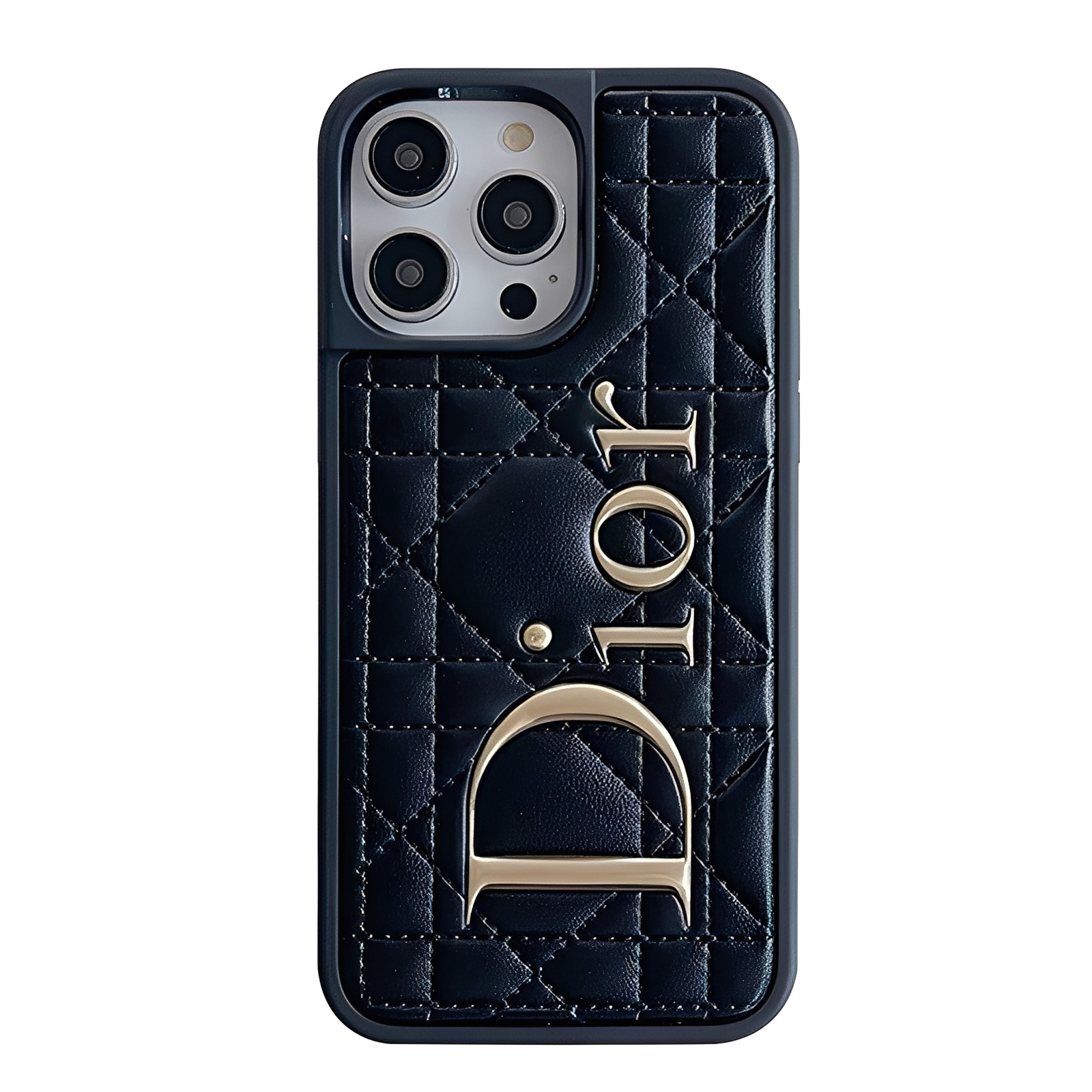 Dior Luxury Leather iPhone Case