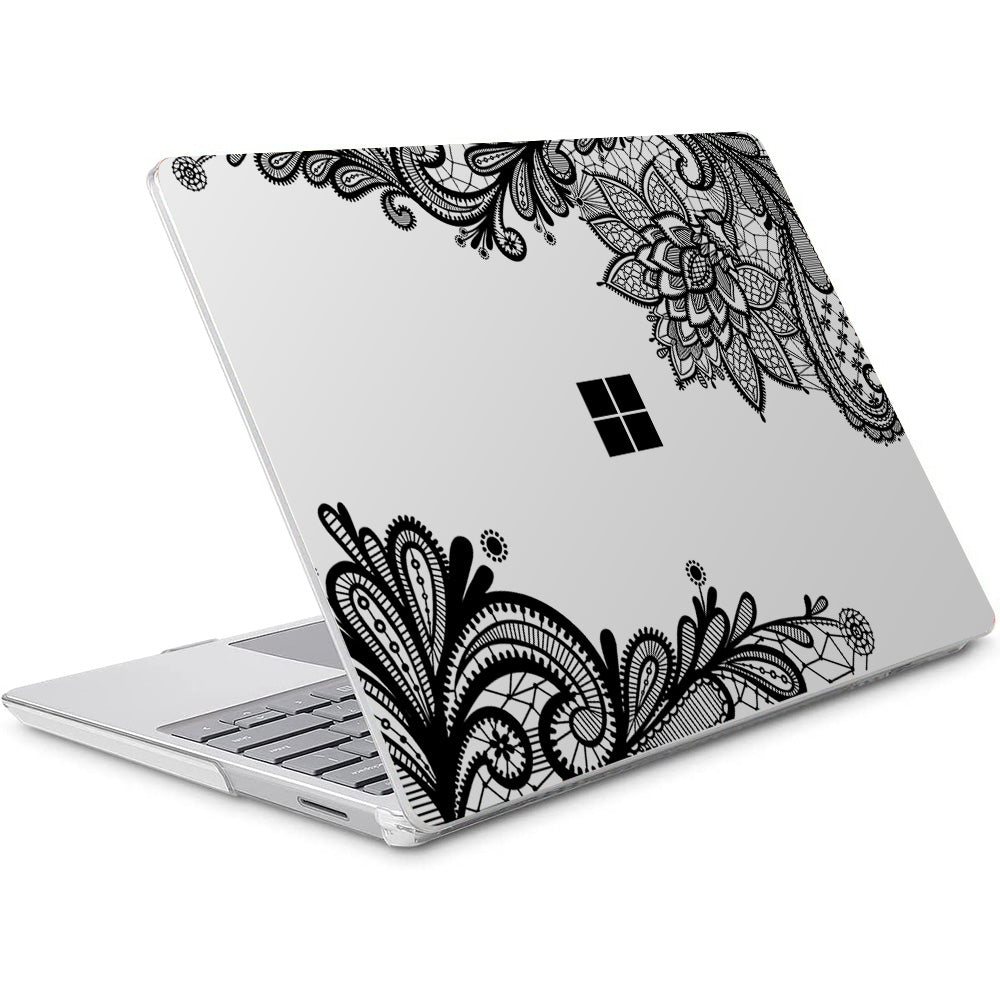 Black Lace Microsoft Surface Laptop Case-BELKCASE