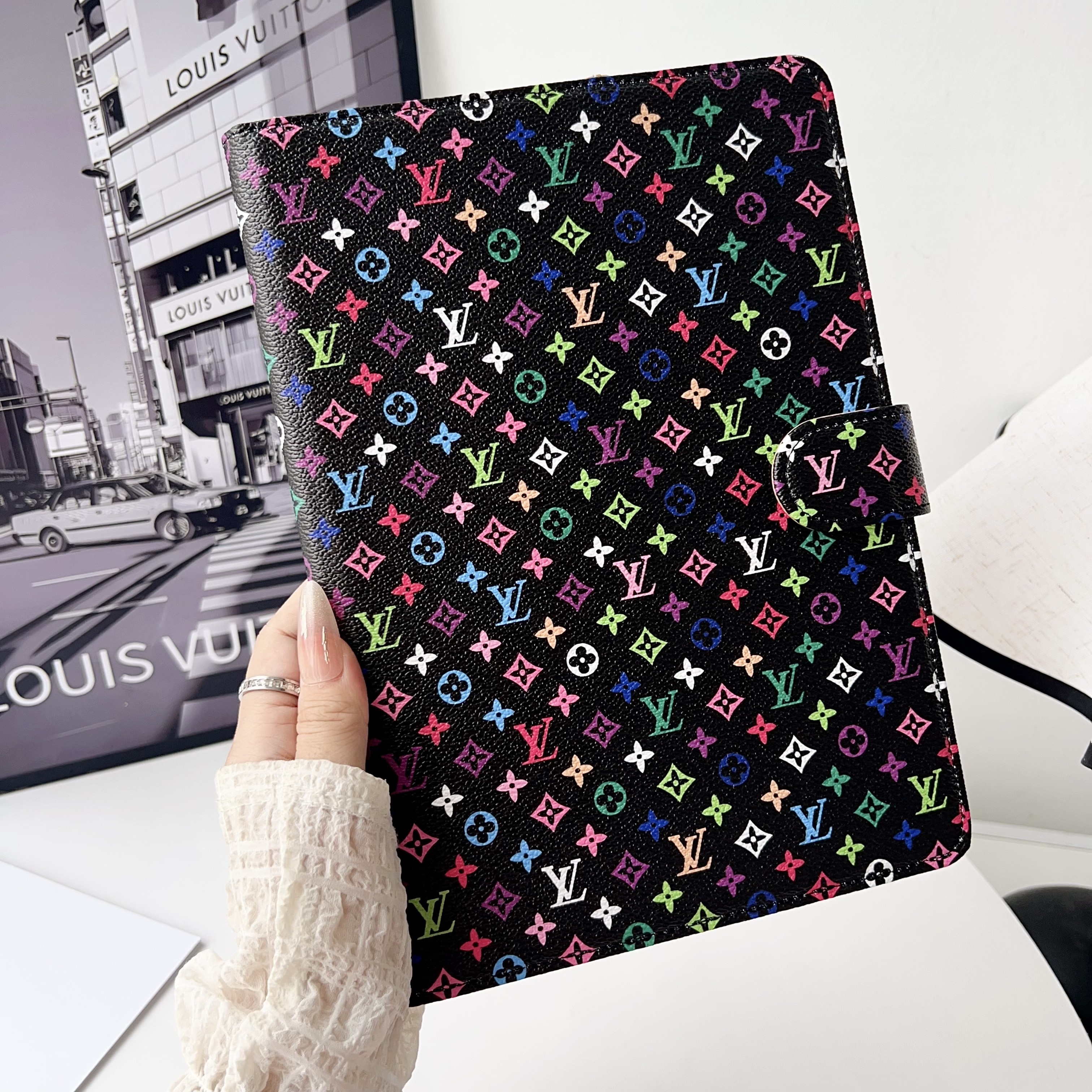 Louis Vuitton Classic Luxury Leather iPad Case