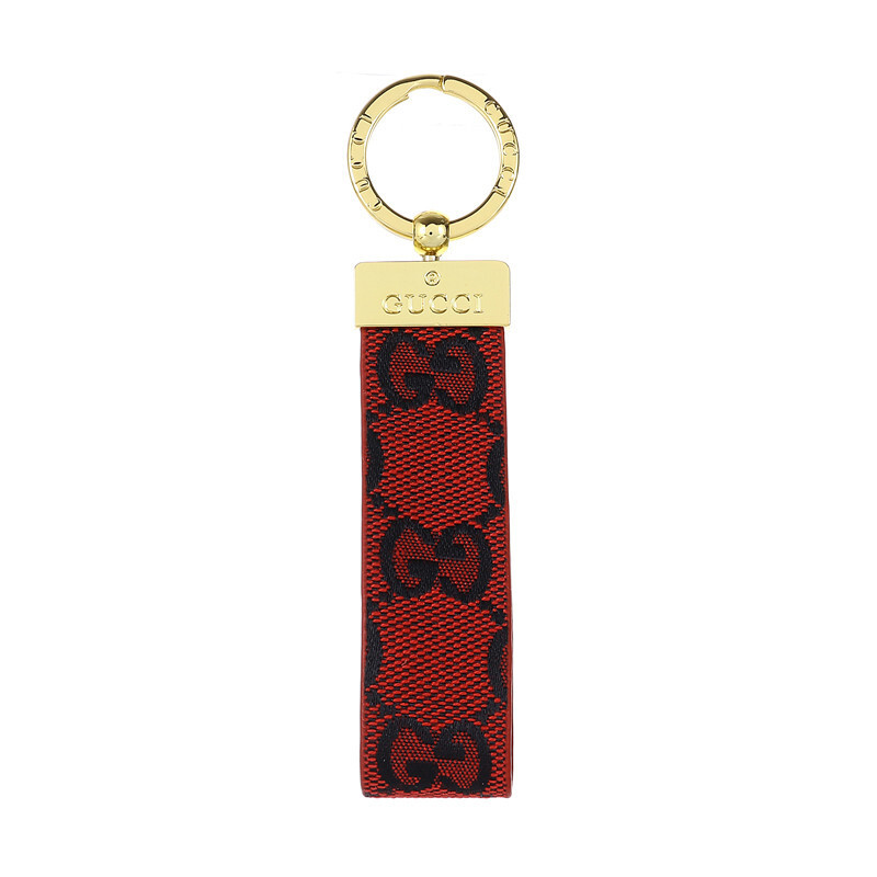 Gucci Luxury Leather Keychain