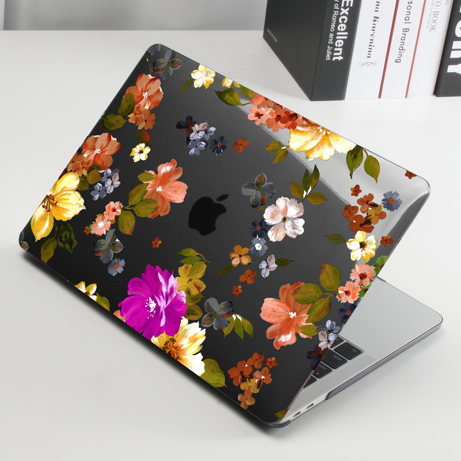 Delicate Flowers Macbook case-BELKCASE