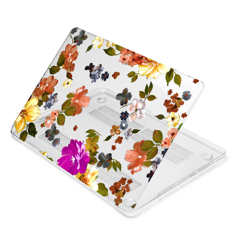 Delicate Flowers Macbook case-BELKCASE