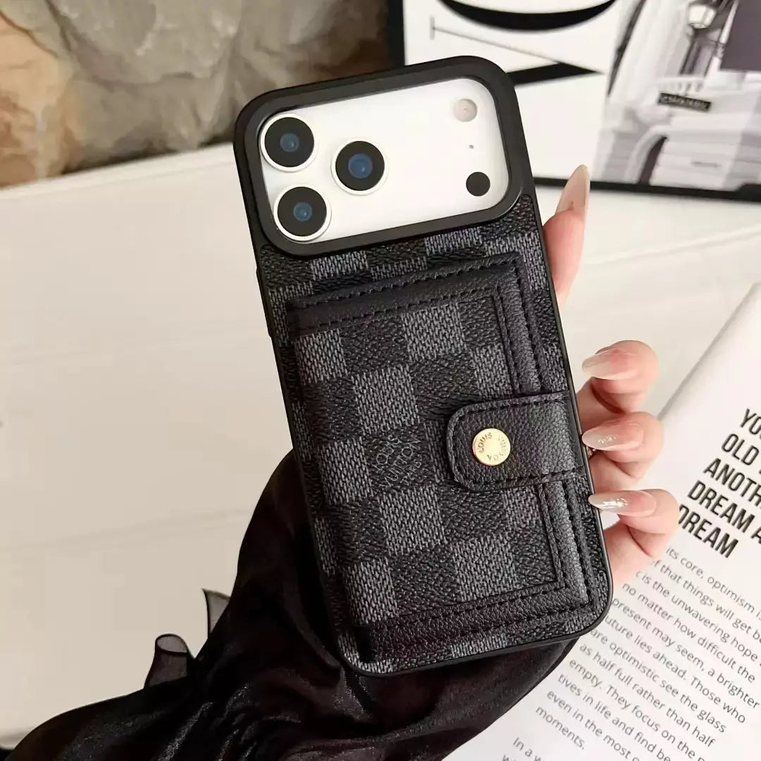 LV Damier Graphite Case