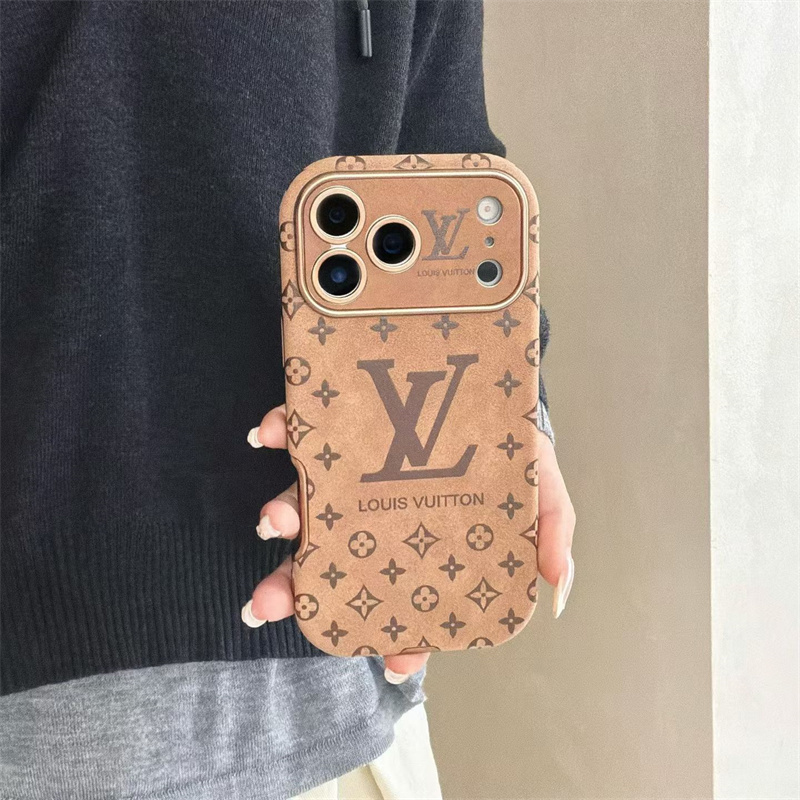 Louis Vuitton Velvet Vintage Leather iPhone Case