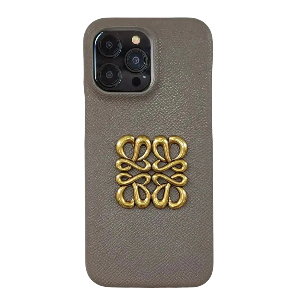 Loewe Retro Leather iPhone Case