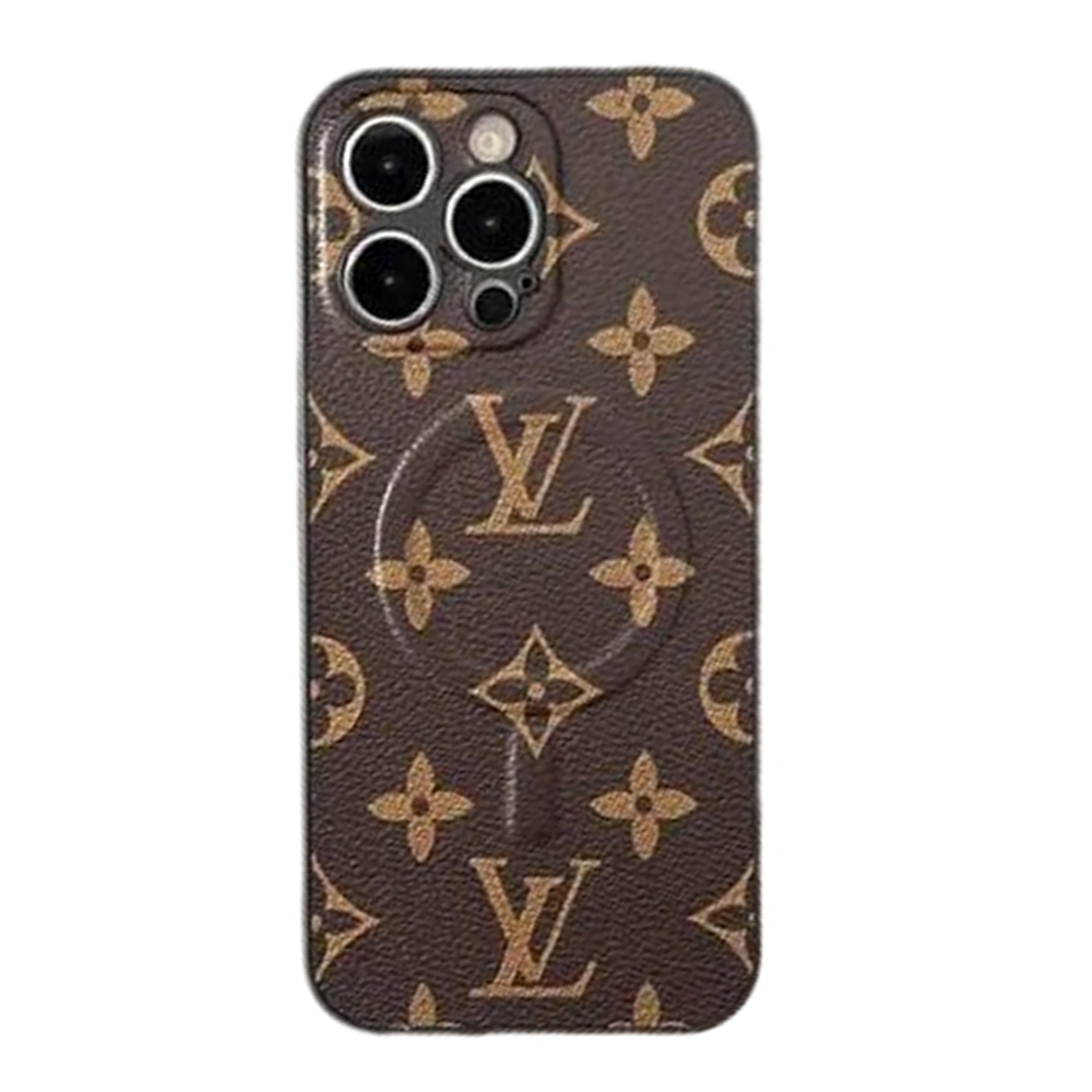 Louis Vuitton,Gucci Magsafe iPhone Case Monogram Vintage Leather 