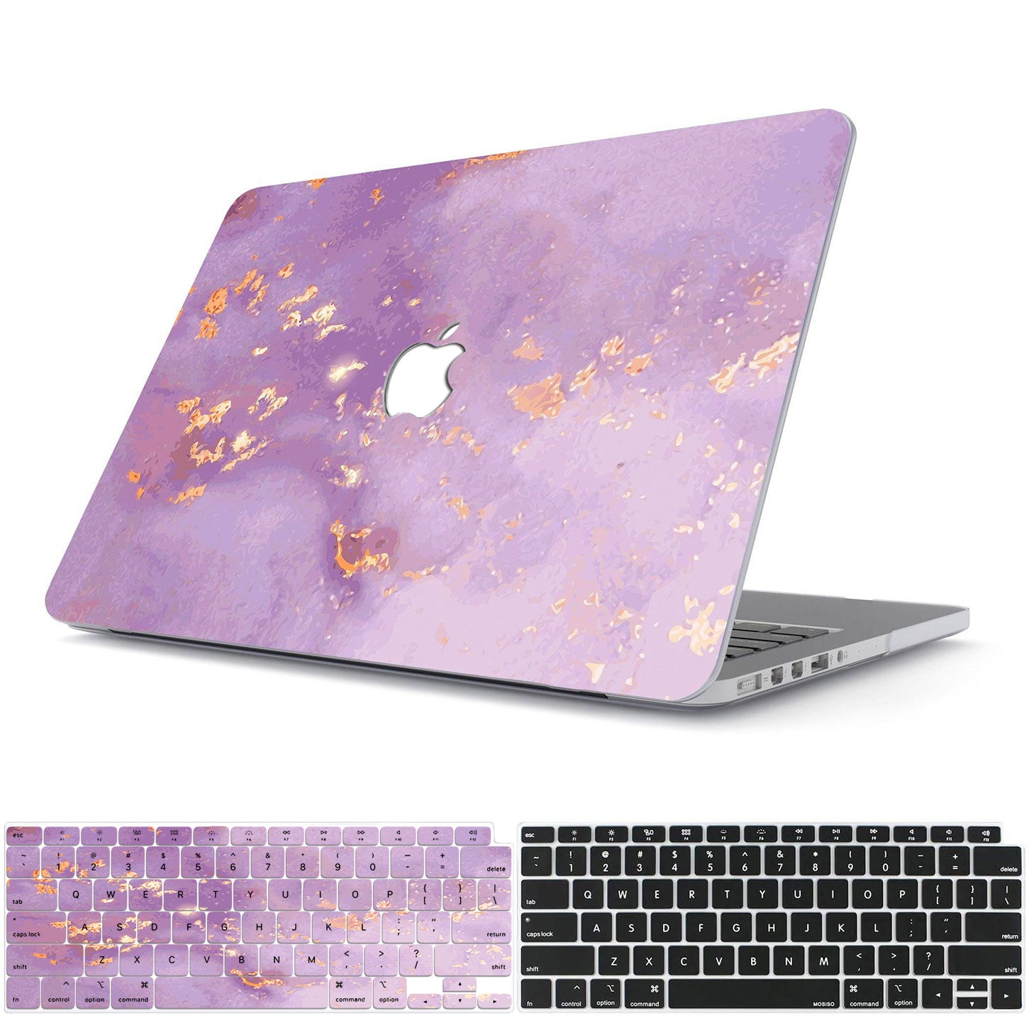 Purple emotion Macbook Case