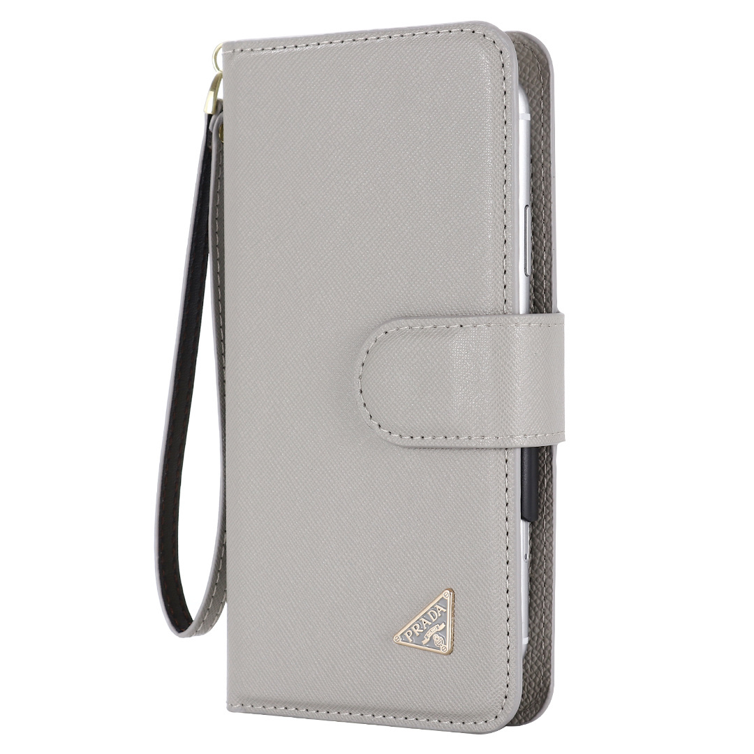 Prada Leather iPhone Wallet Case 