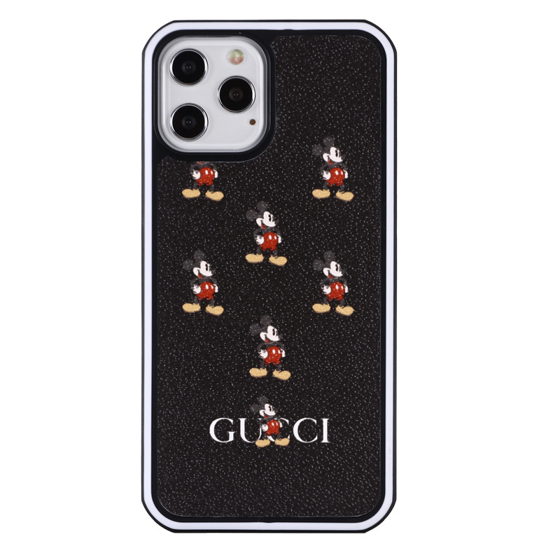 Gucci Leather iPhone Case