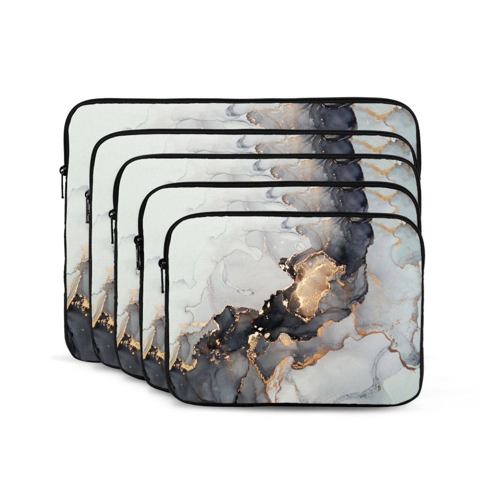 Portable Laptop Sleeve-Ink Palpitations