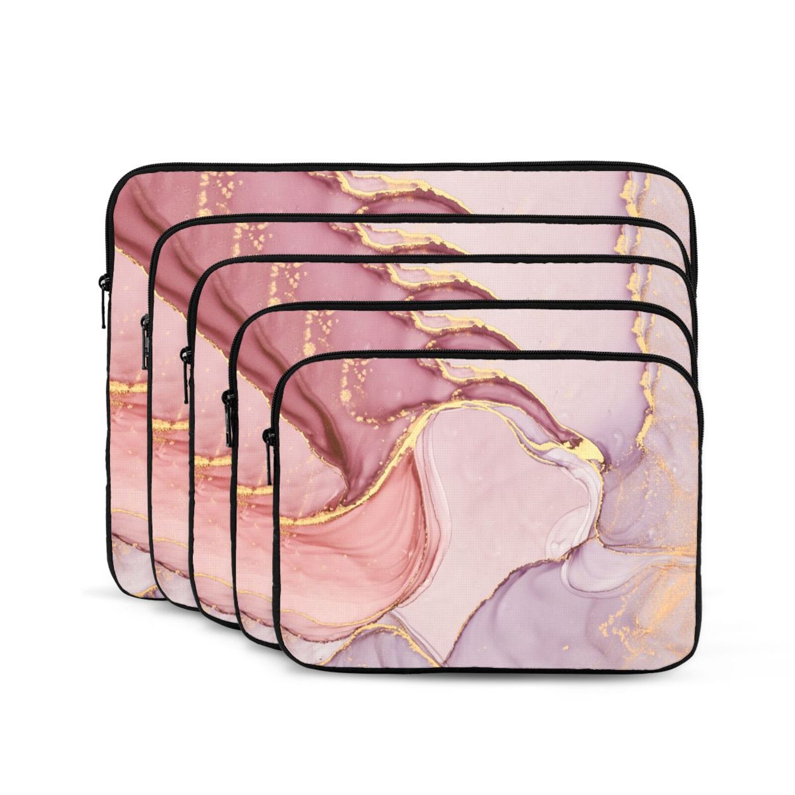 Portable Laptop Sleeve-Pink Charm