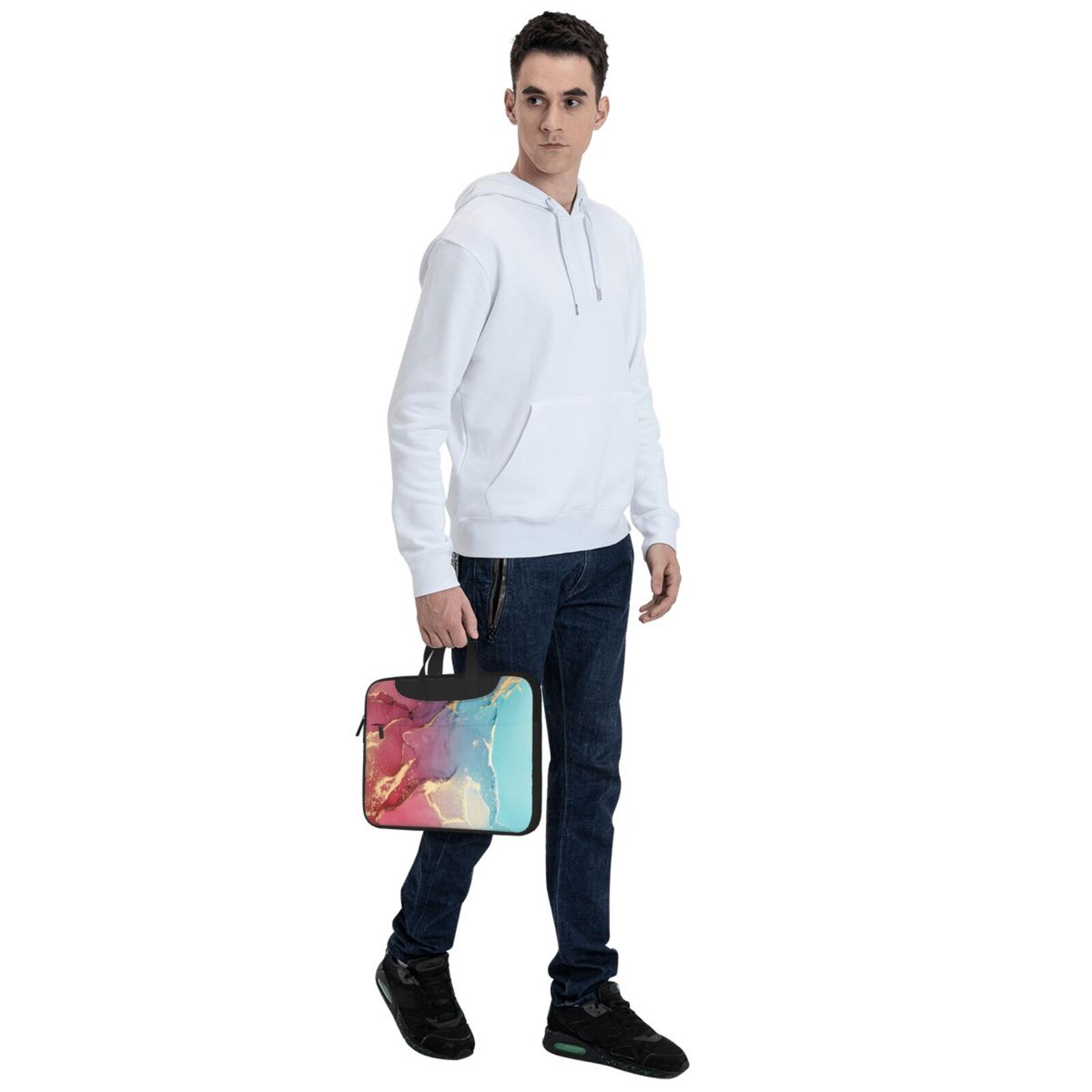 Laptop Bag Crossbody Shoulder- Drifting Coast