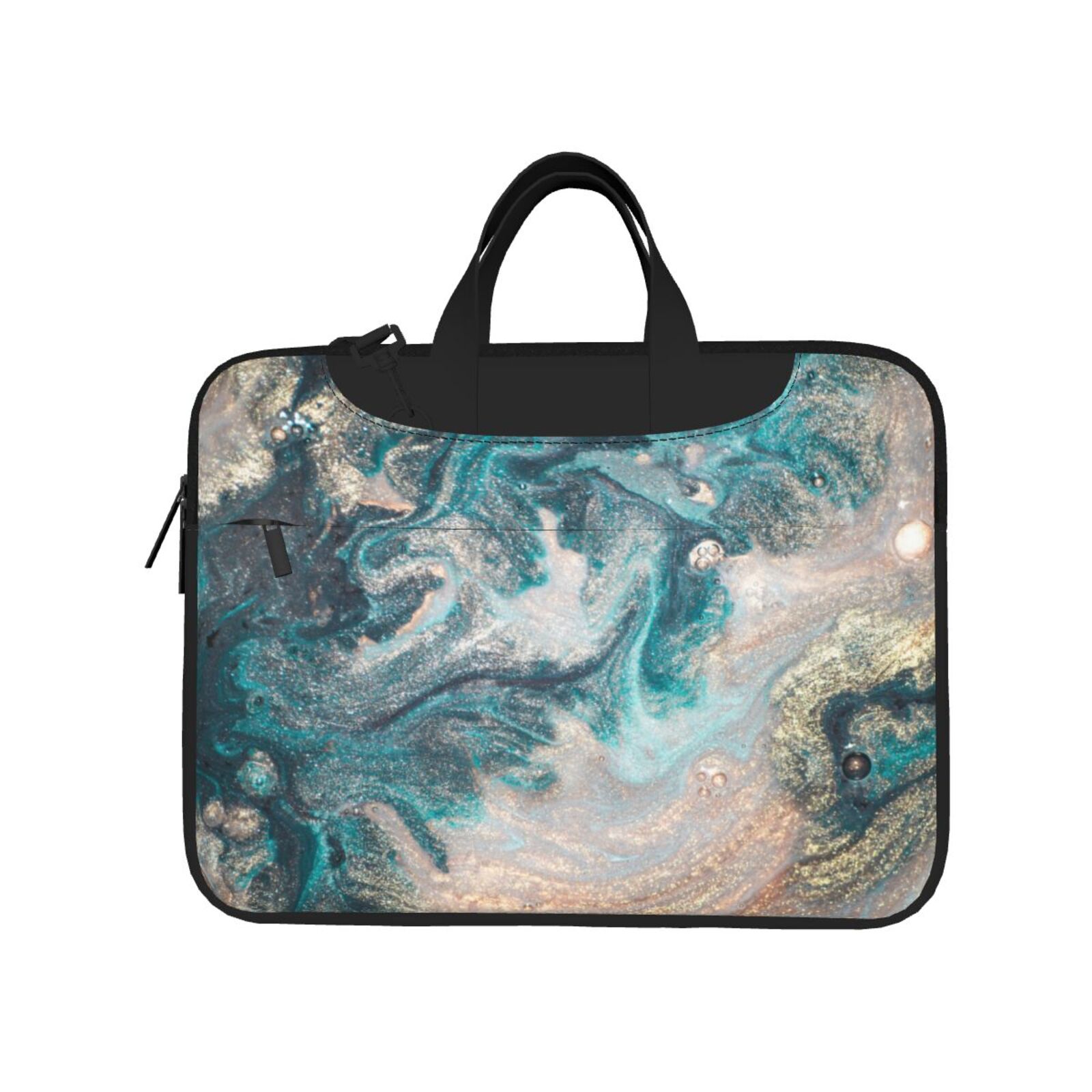 Laptop Bag Crossbody Shoulder- Emerald Pool