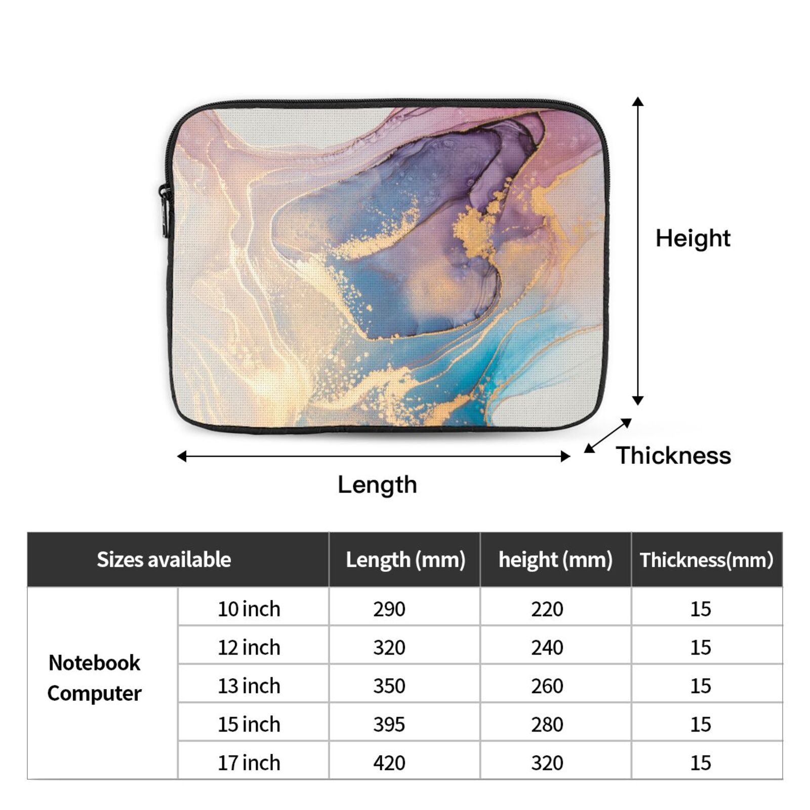 Portable Laptop Sleeve-Gorgeous