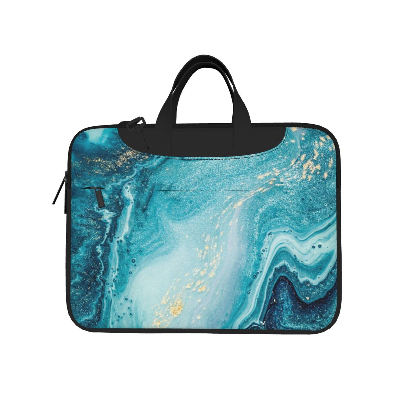 Laptop Bag Crossbody Shoulder- Blue Memory