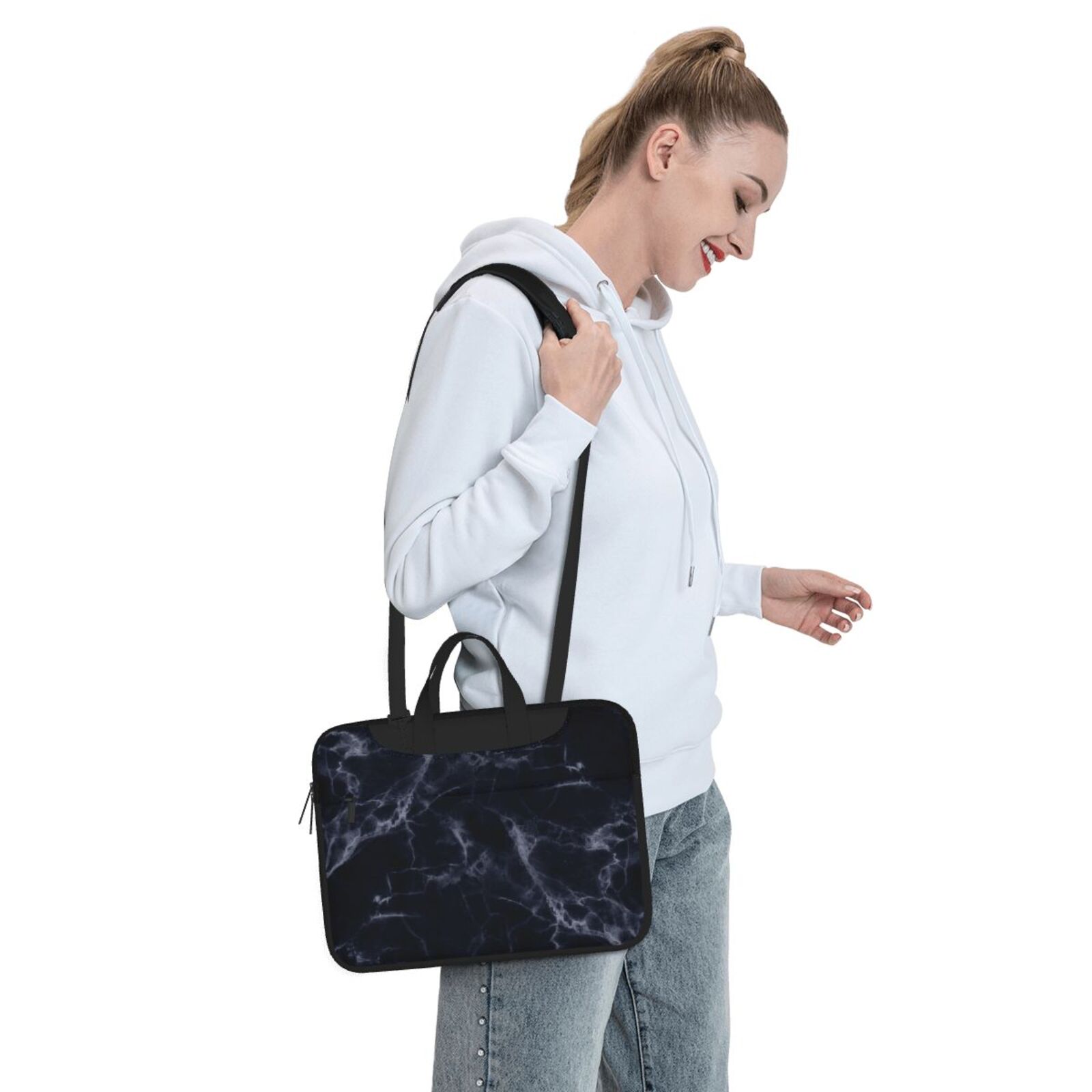 Laptop Bag Crossbody Shoulder- Calm 