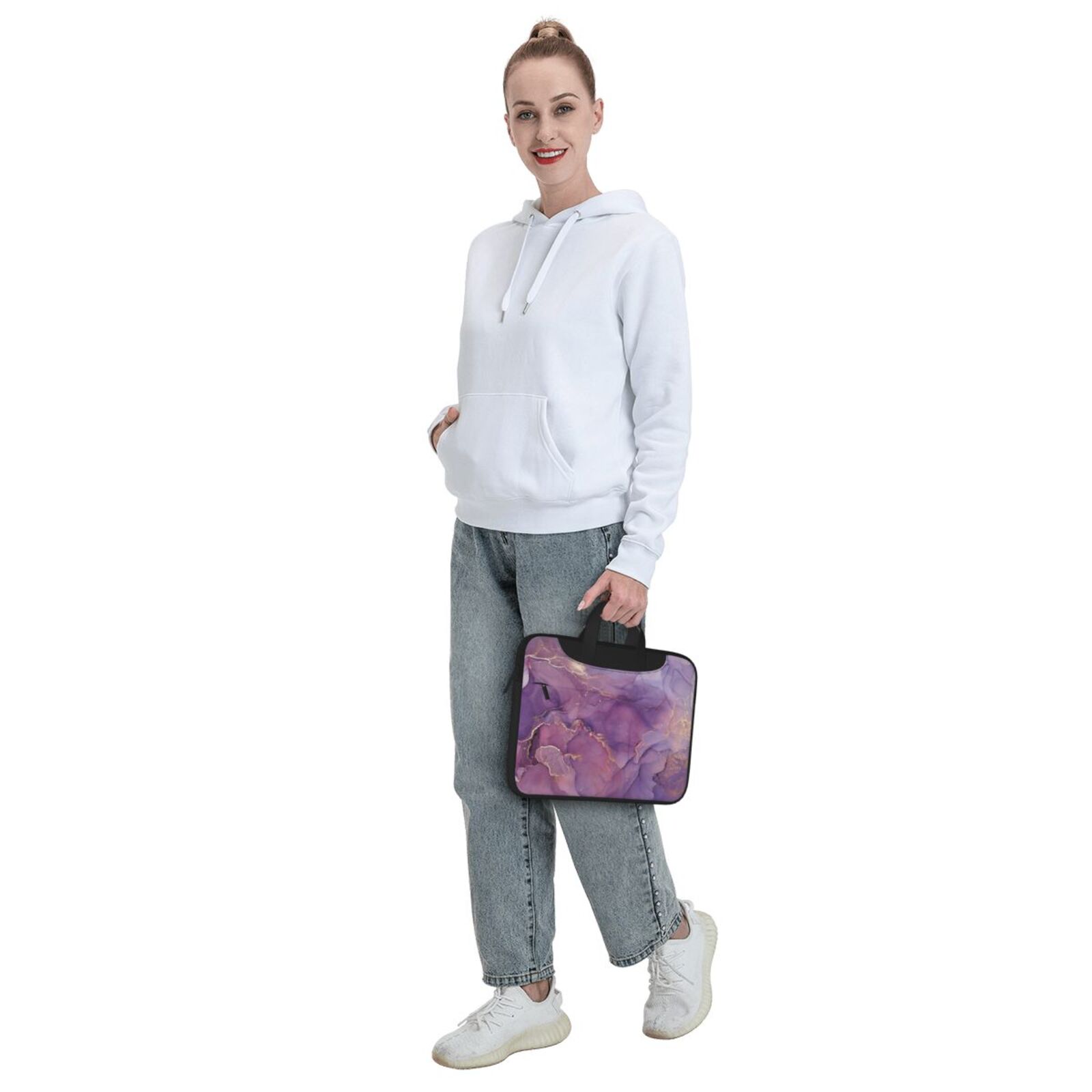 Laptop Bag Crossbody Shoulder- Mist