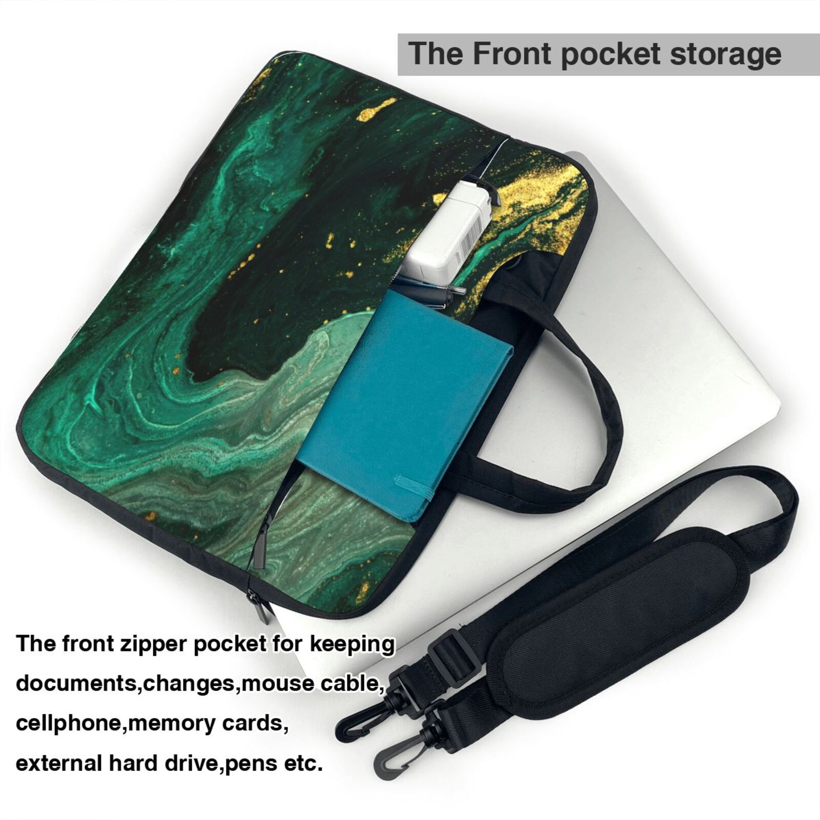 Laptop Bag Crossbody Shoulder- Enamored