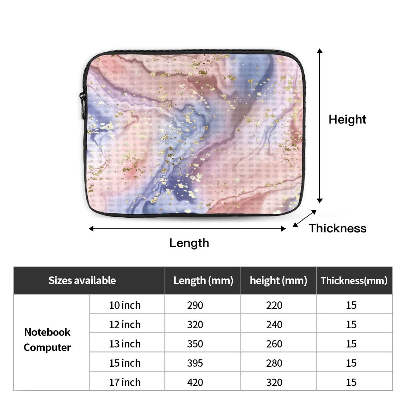 Portable Laptop Sleeve-Cappuccino 