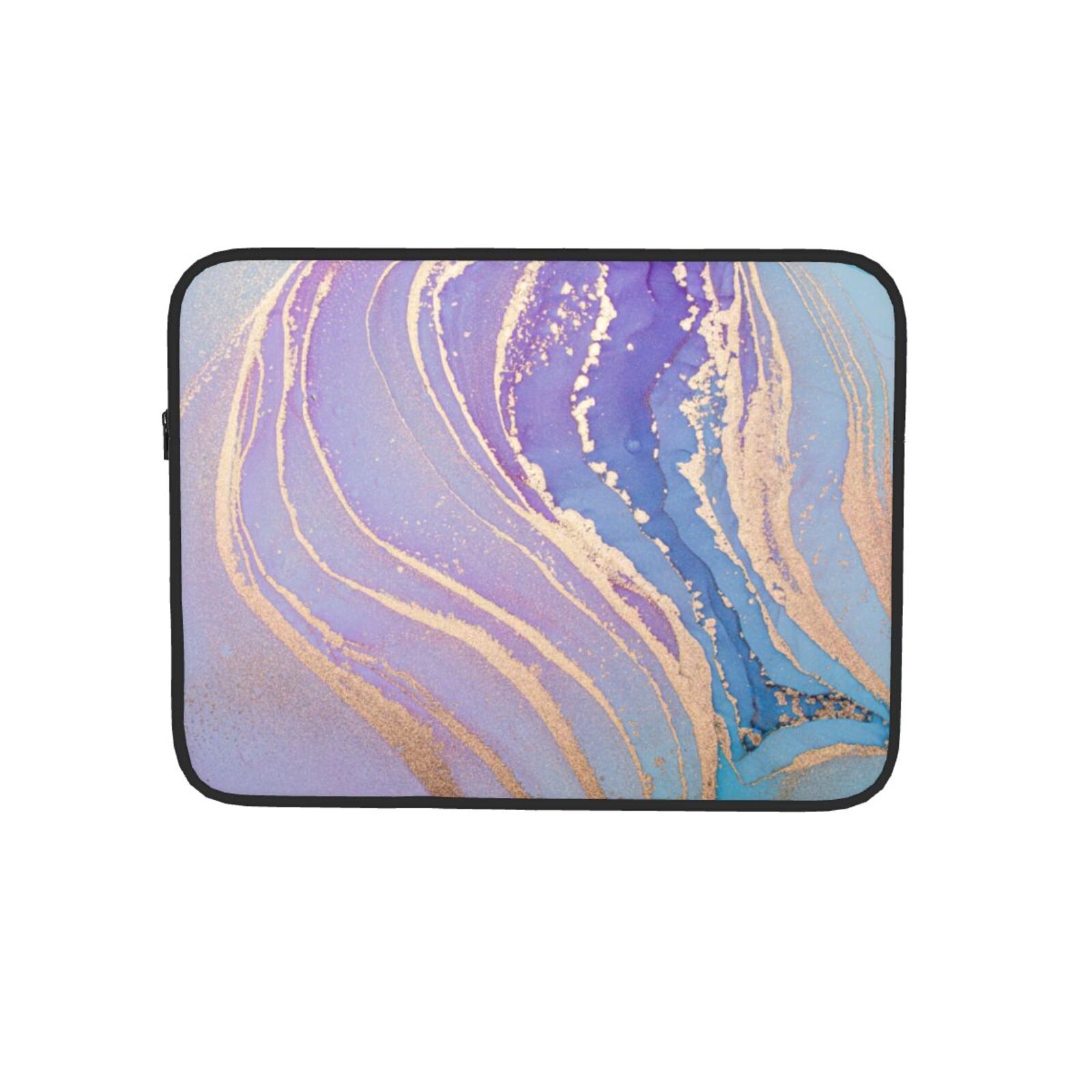 Portable Laptop Sleeve-Golden Border 