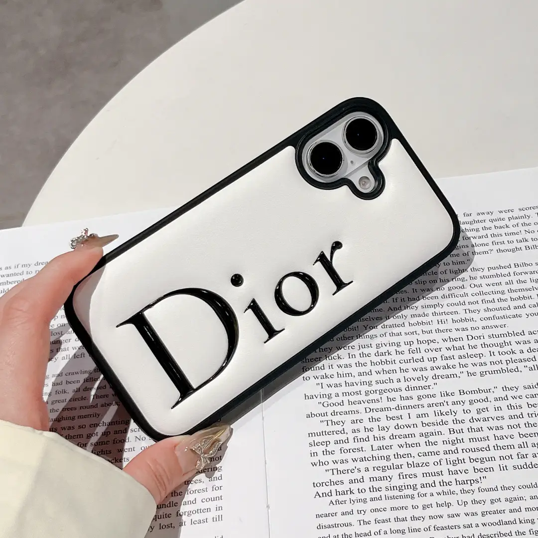 Dior Leather cushion iPhone Case	