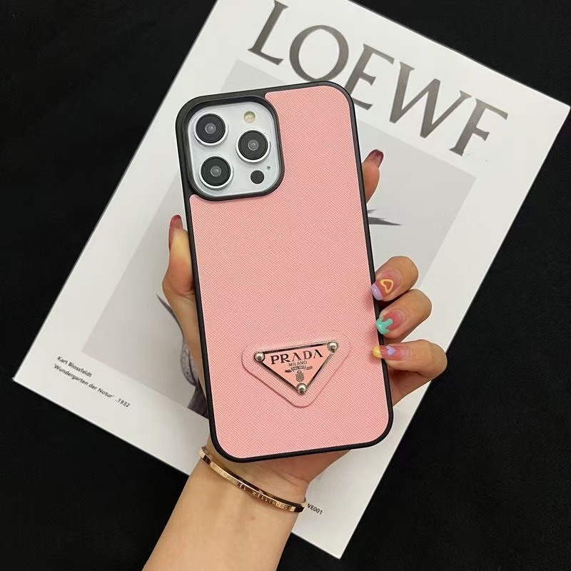 Acrylic Metal Triangle Label PR iPhone Case