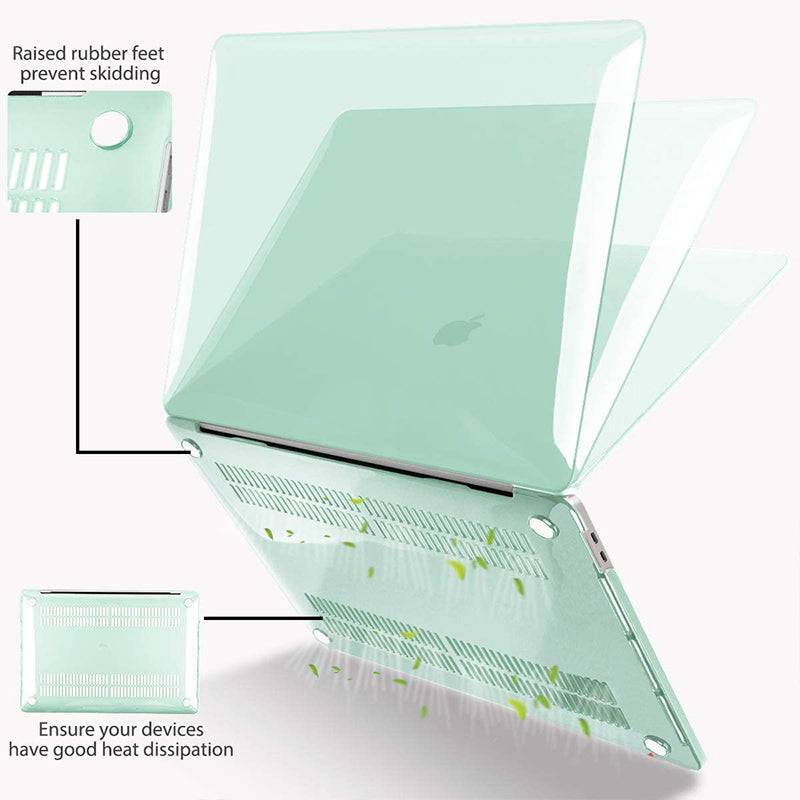 Transparent green  | Macbook case customizable-BELKCASE