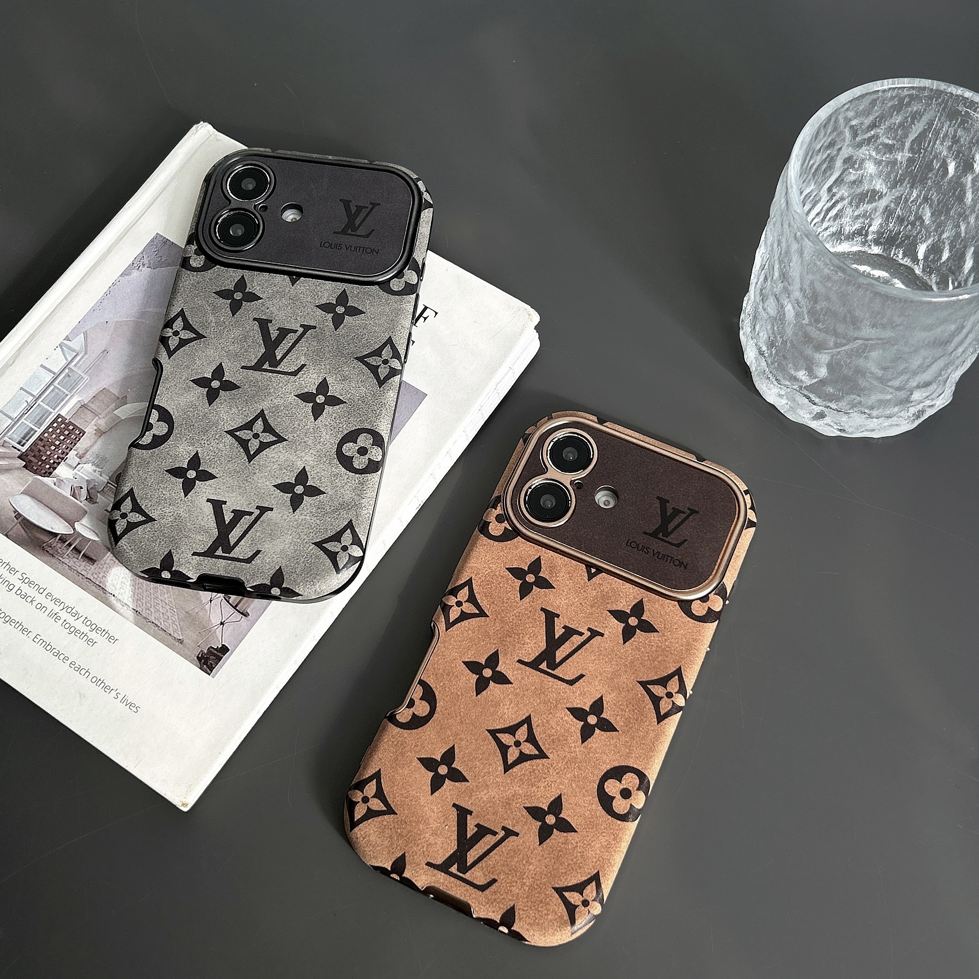 Louis Vuitton Velvet Vintage Leather iPhone Case