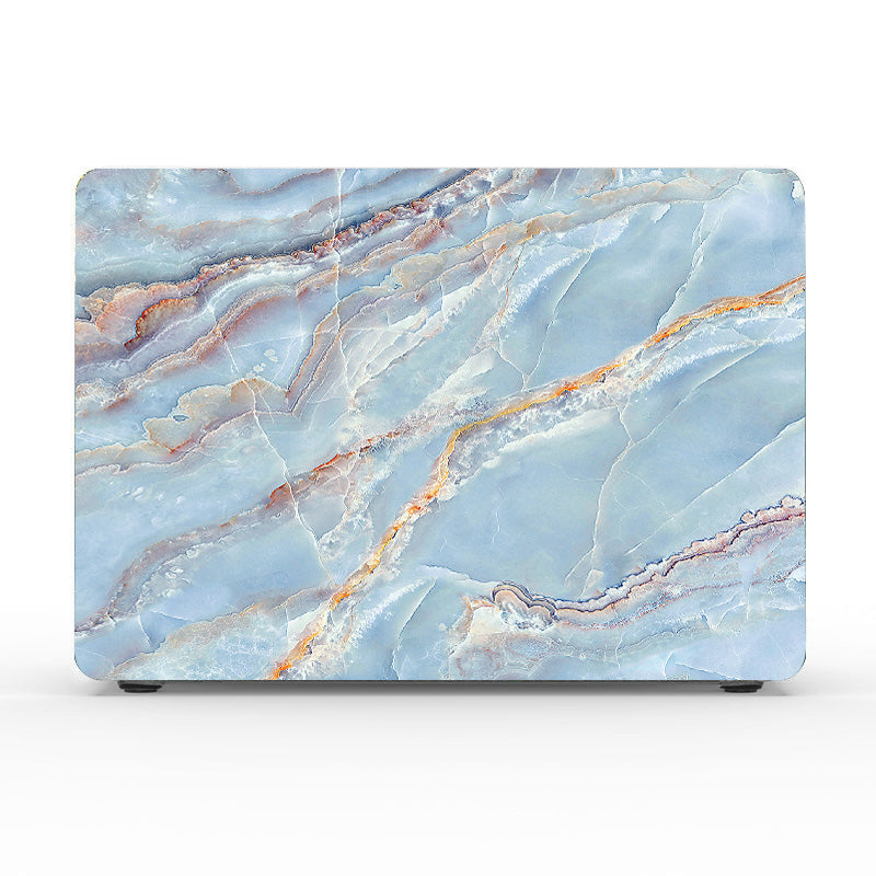 Love In Light Blue Macbook Case-BELKCASE