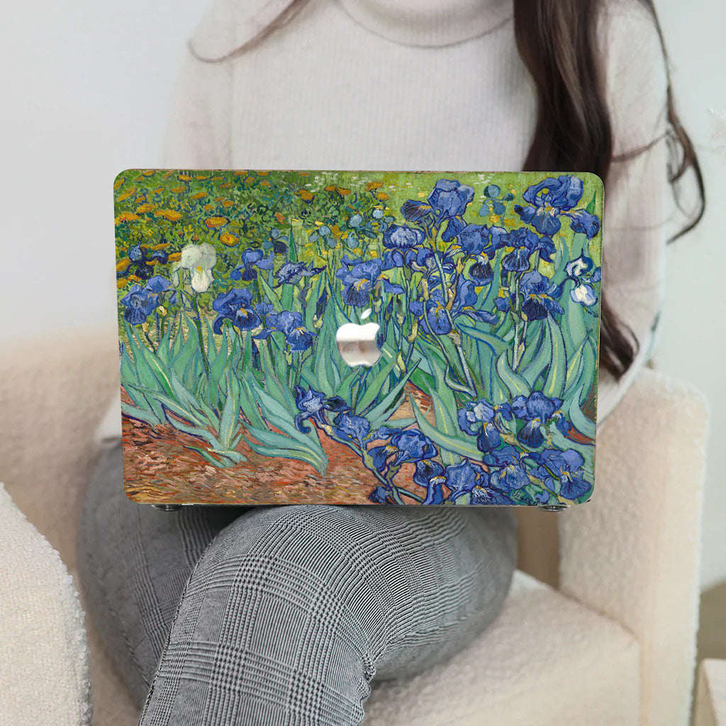 Van Gogh's ''Iris'' Macbook Case-BELKCASE