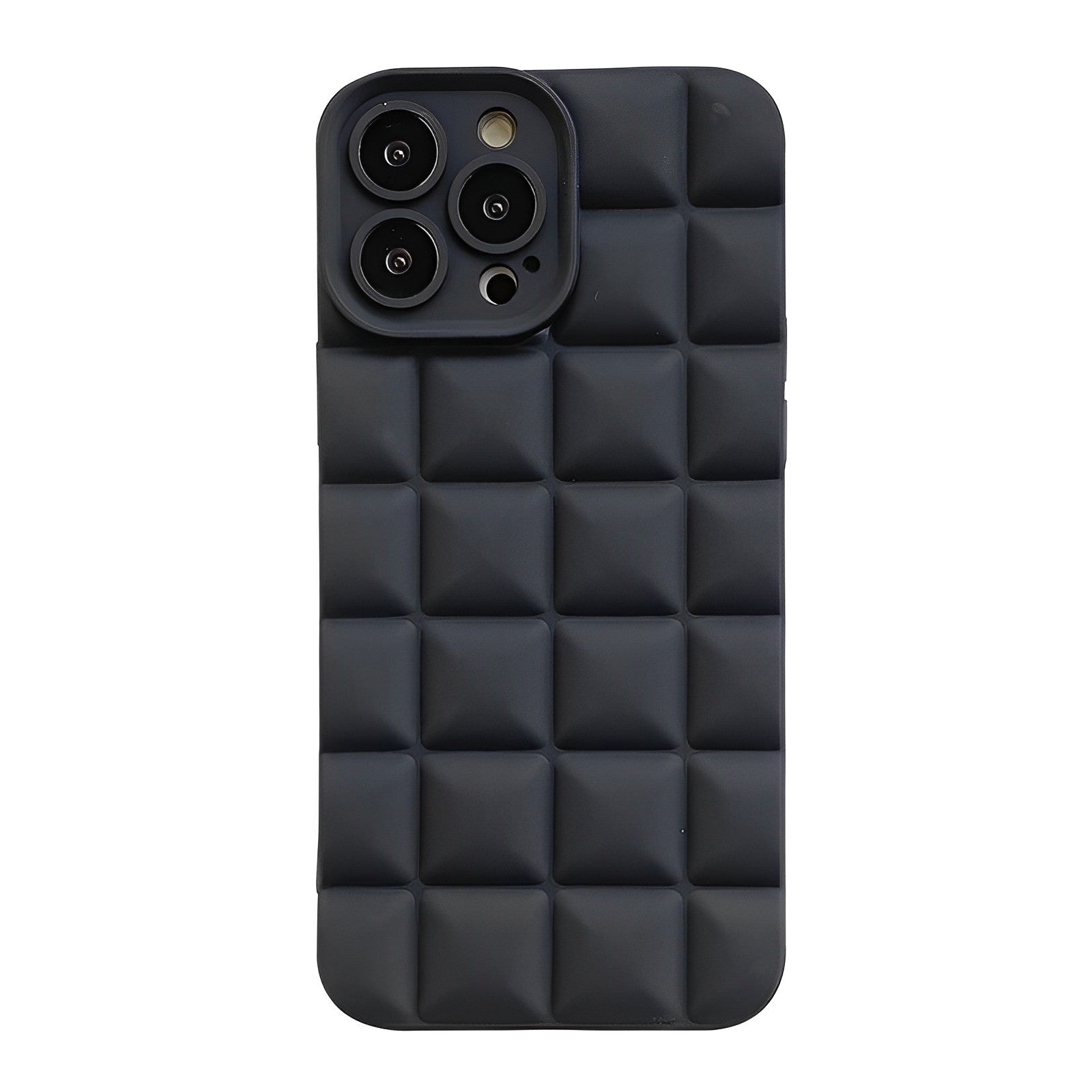 3D Woven Plaid iPhone Case-BELKCASE