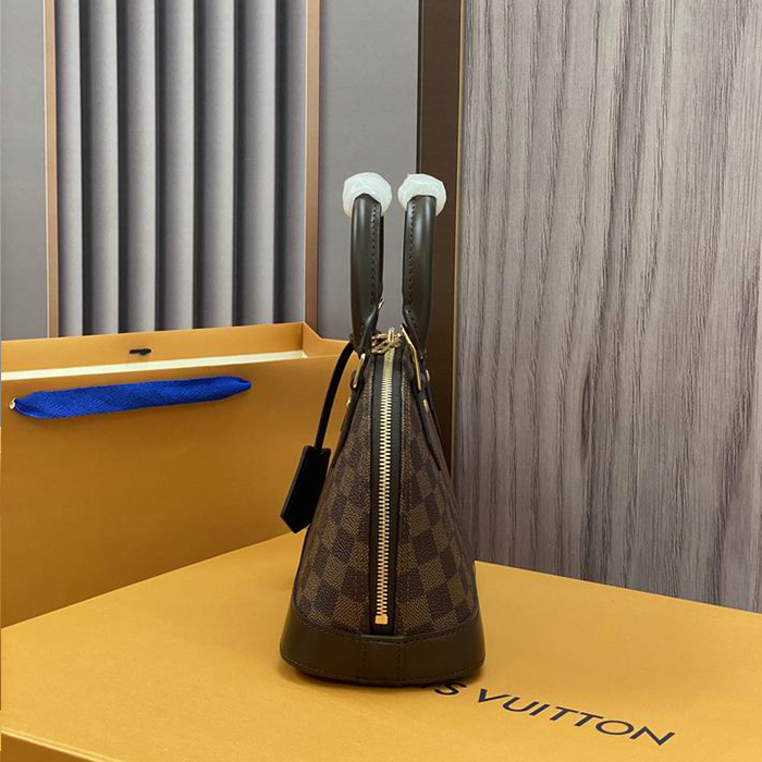 Classic Luxury Leather V Plaid Handbags