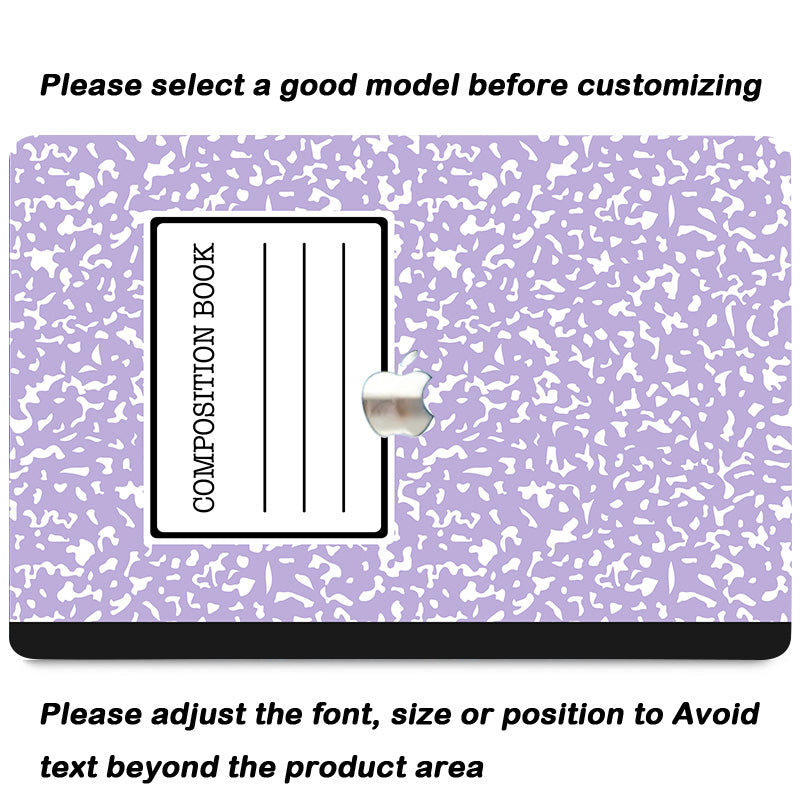 Purple Notebook Macbook Case-BELKCASE