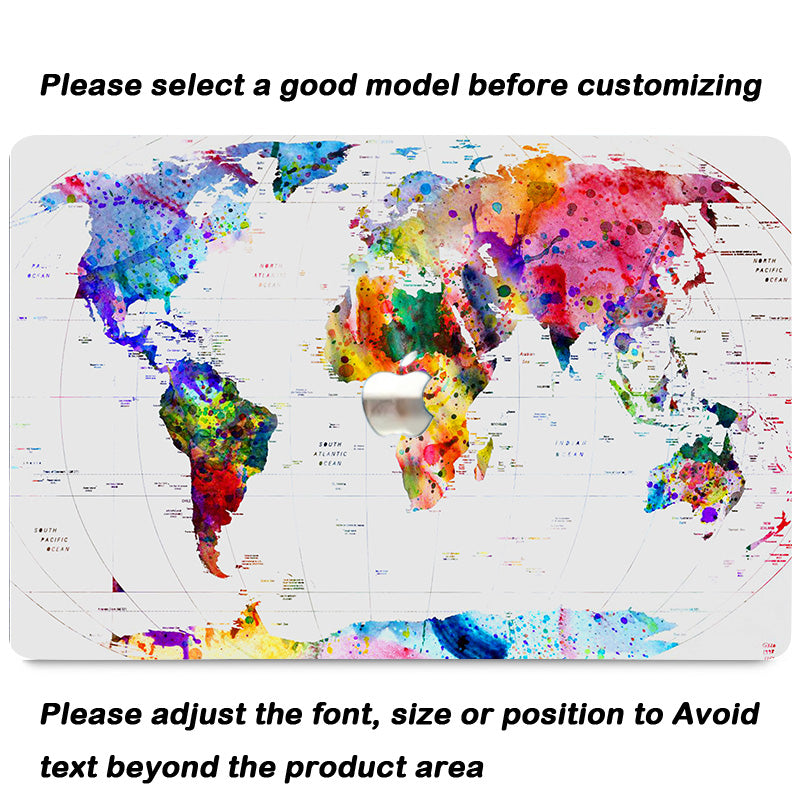 Colourful World Macbook Case-BELKCASE